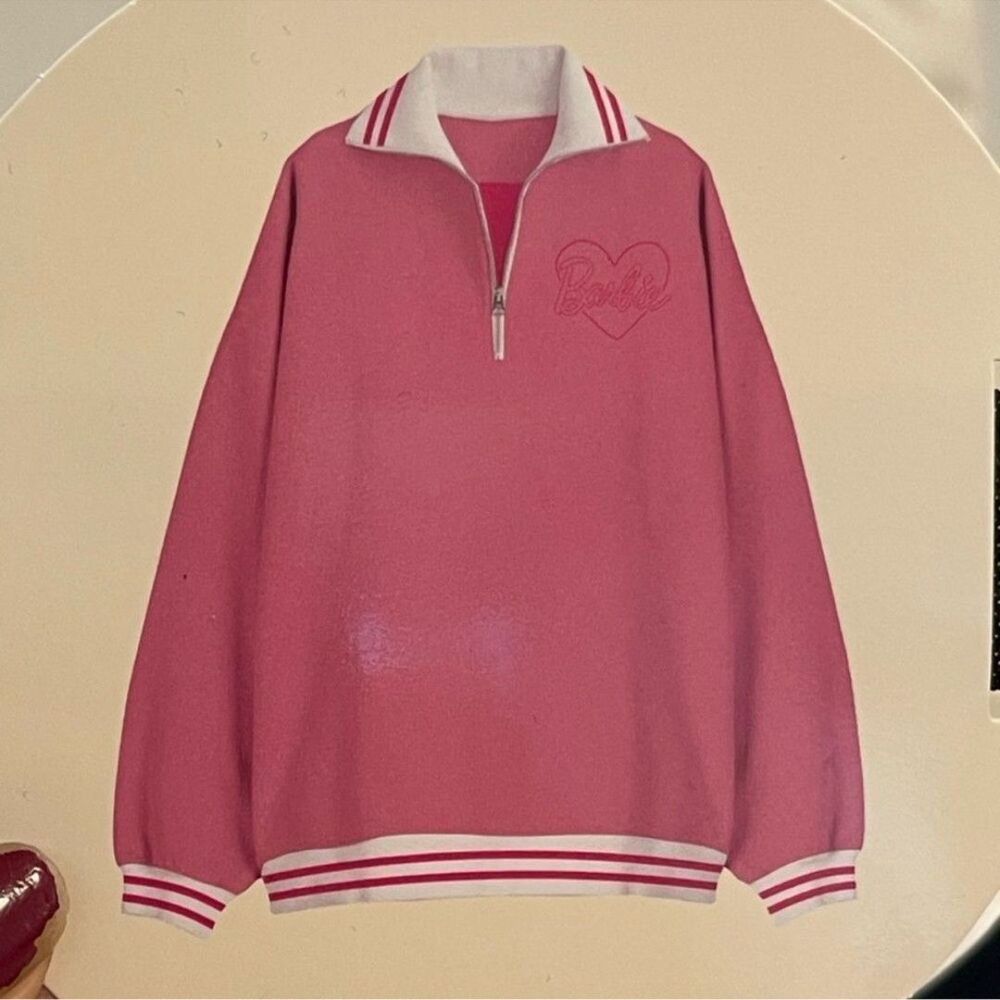 PINk BARBIE sweater white gift box Size M/L/XL - Picture 8 of 10